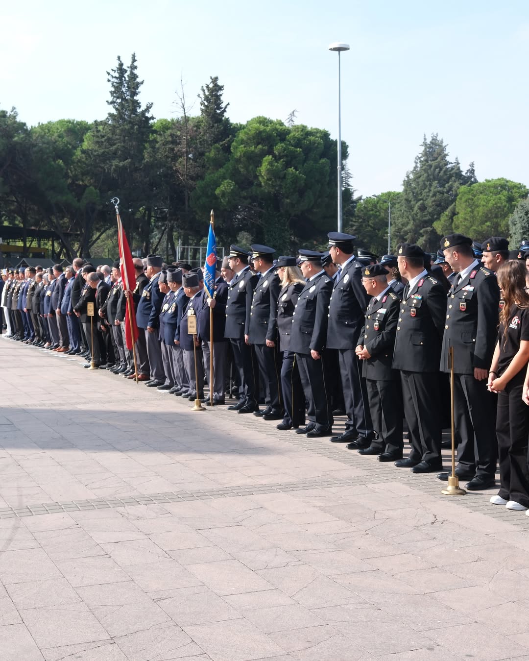 Gazilerimiz İçin Atatürk Anıtı’nda Tören