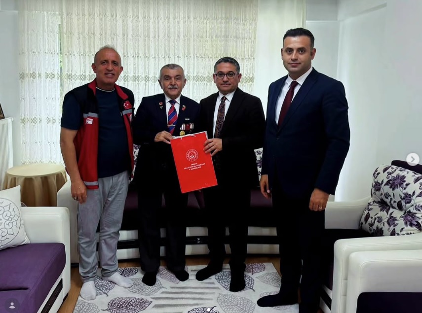 Kahraman Gazimiz İmdat YILDIZ Ziyaret Edildi
