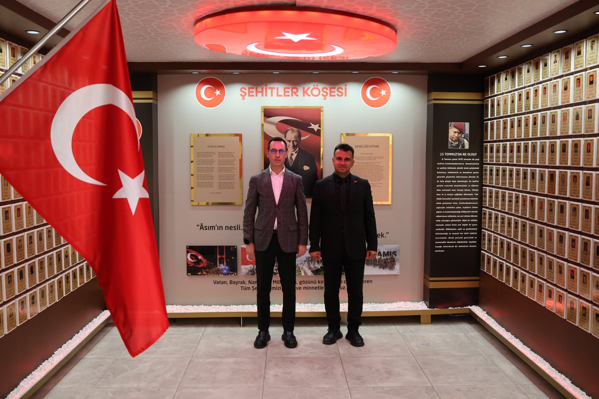 Yakutiye Kaymakamı Sayın Mehmet Rıdvan Doğan İl Müdürlüğümüzü Ziyaret Etti.