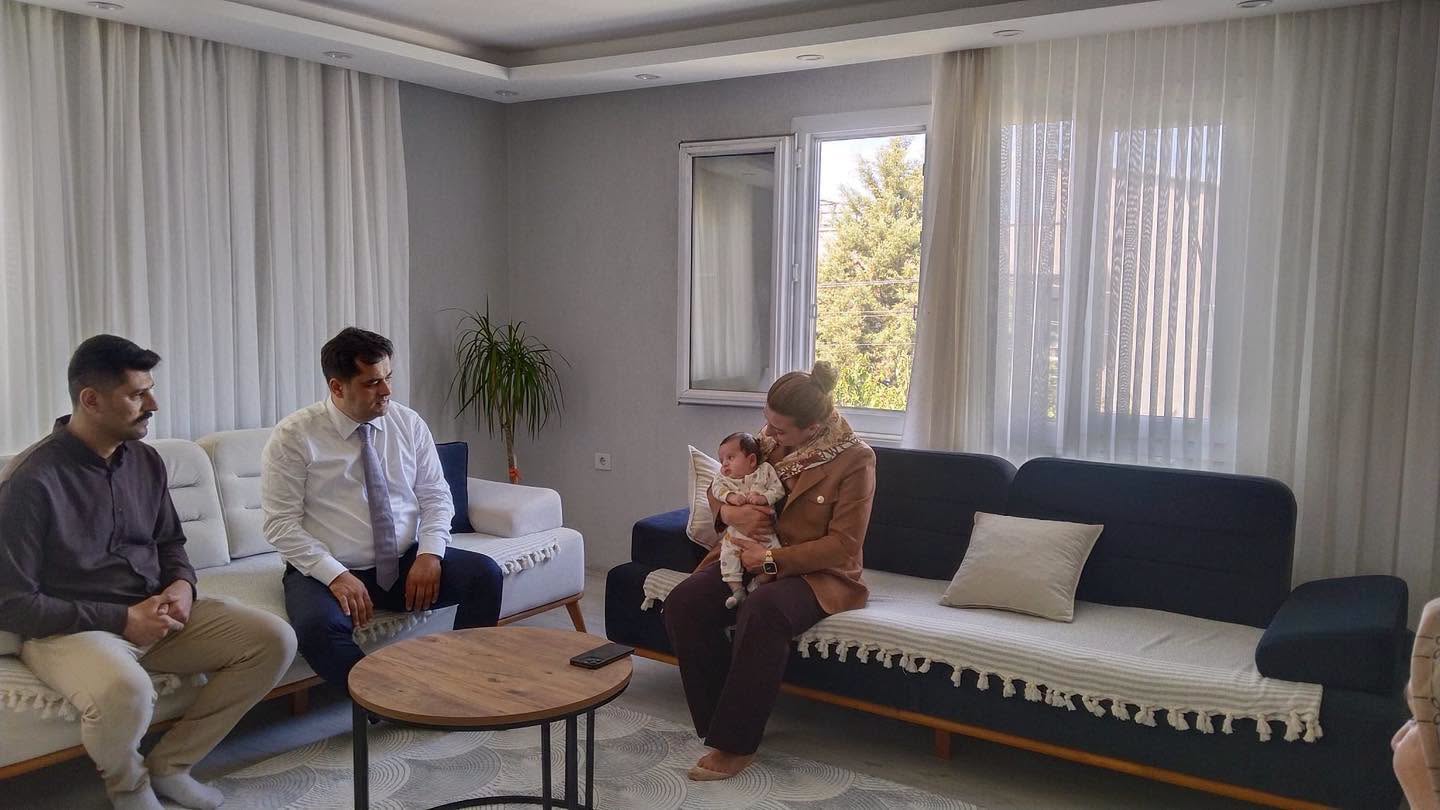 Gazimiz Mustafa DENİZ Evinde Ziyaret Edildi