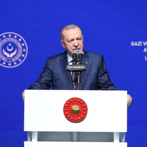 Cumhurbaşkanı Erdoğan ve Bakanımız Göktaş Şehit Yakınları, Gazi ve Gazi Yakınlarımızın Kamu Kurumlarına Yerleştirilmesi Kura Töreni’ne katıldı - fotoğraf 10