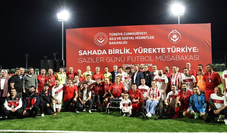 "Sahada Birlik, Yürekte Türkiye” 19 Eylül Gaziler Günü Futbol Müsabakası İstanbul’da Gerçekleştirildi