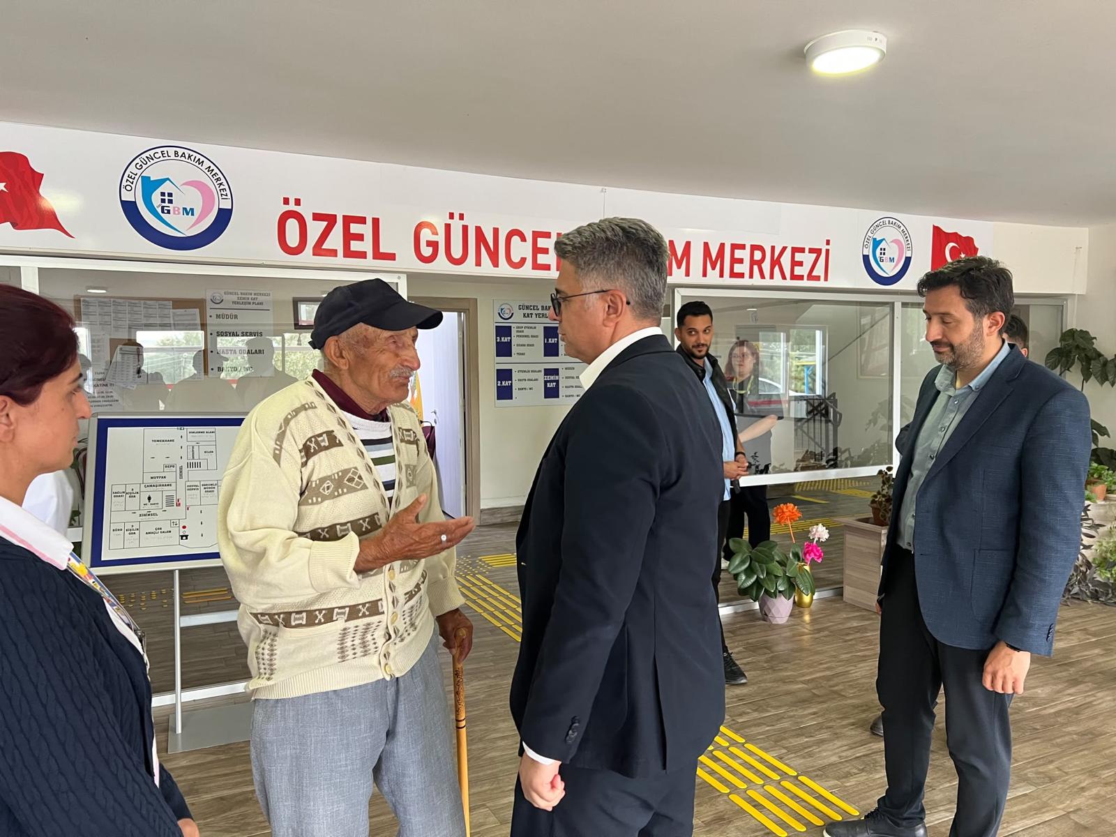 Yıldızeli Güncel Bakım Merkezinde Yürütülen Çalışmalar Yerinde İncelendi