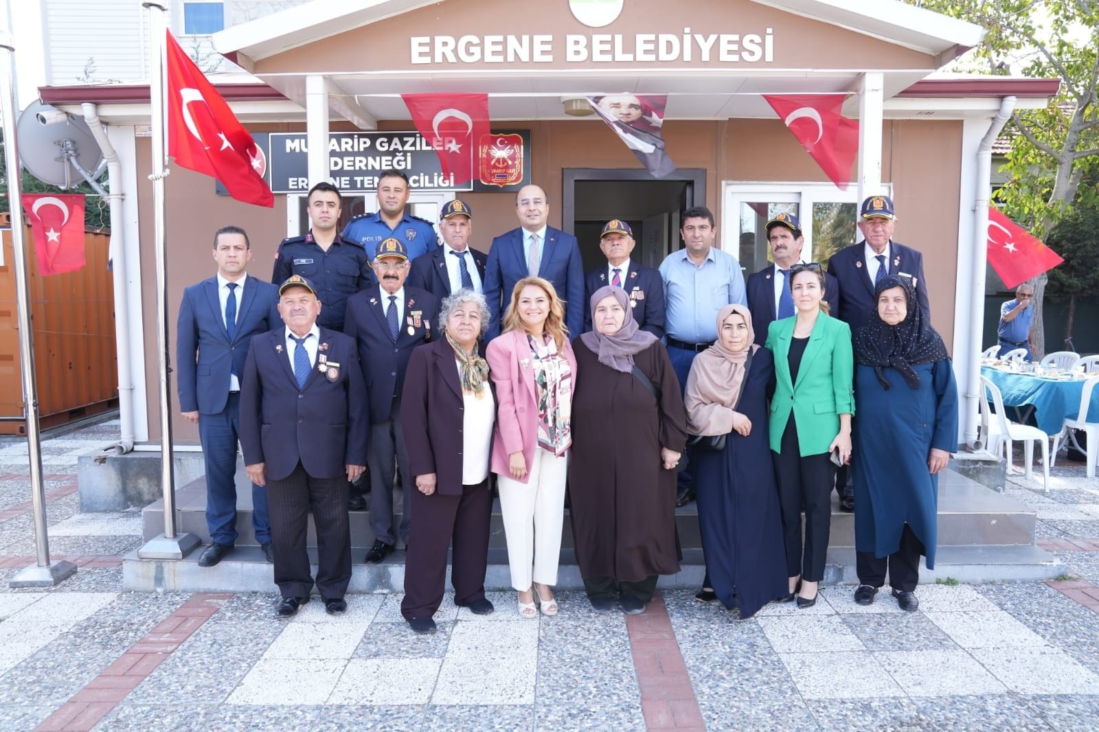 Ergene’de Gaziler Günü Kapsamında Derneklere Ziyaret