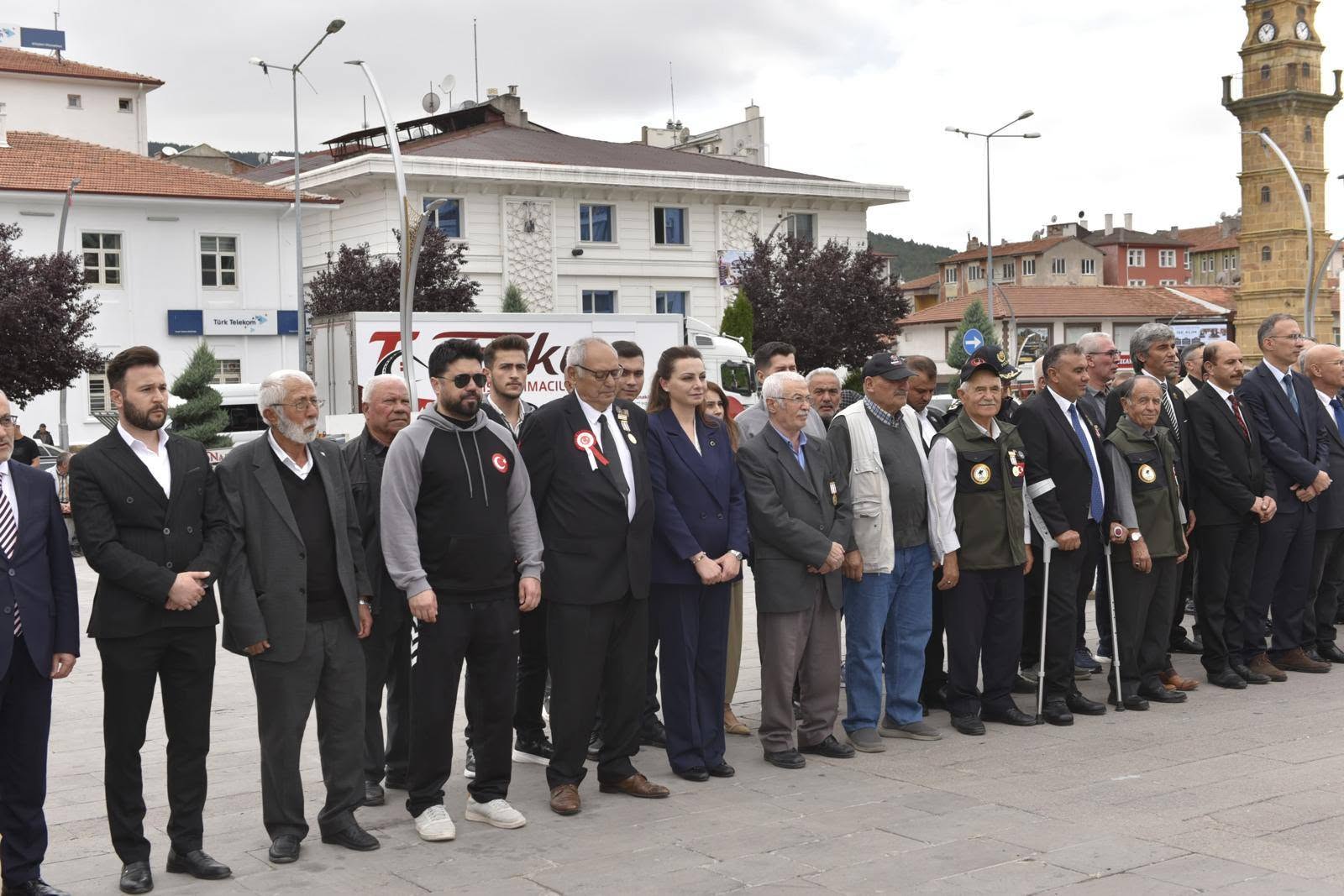 19 EYLÜL GAZİLER GÜNÜ CUMHURİYET MEYDANI’NDA ANILDI