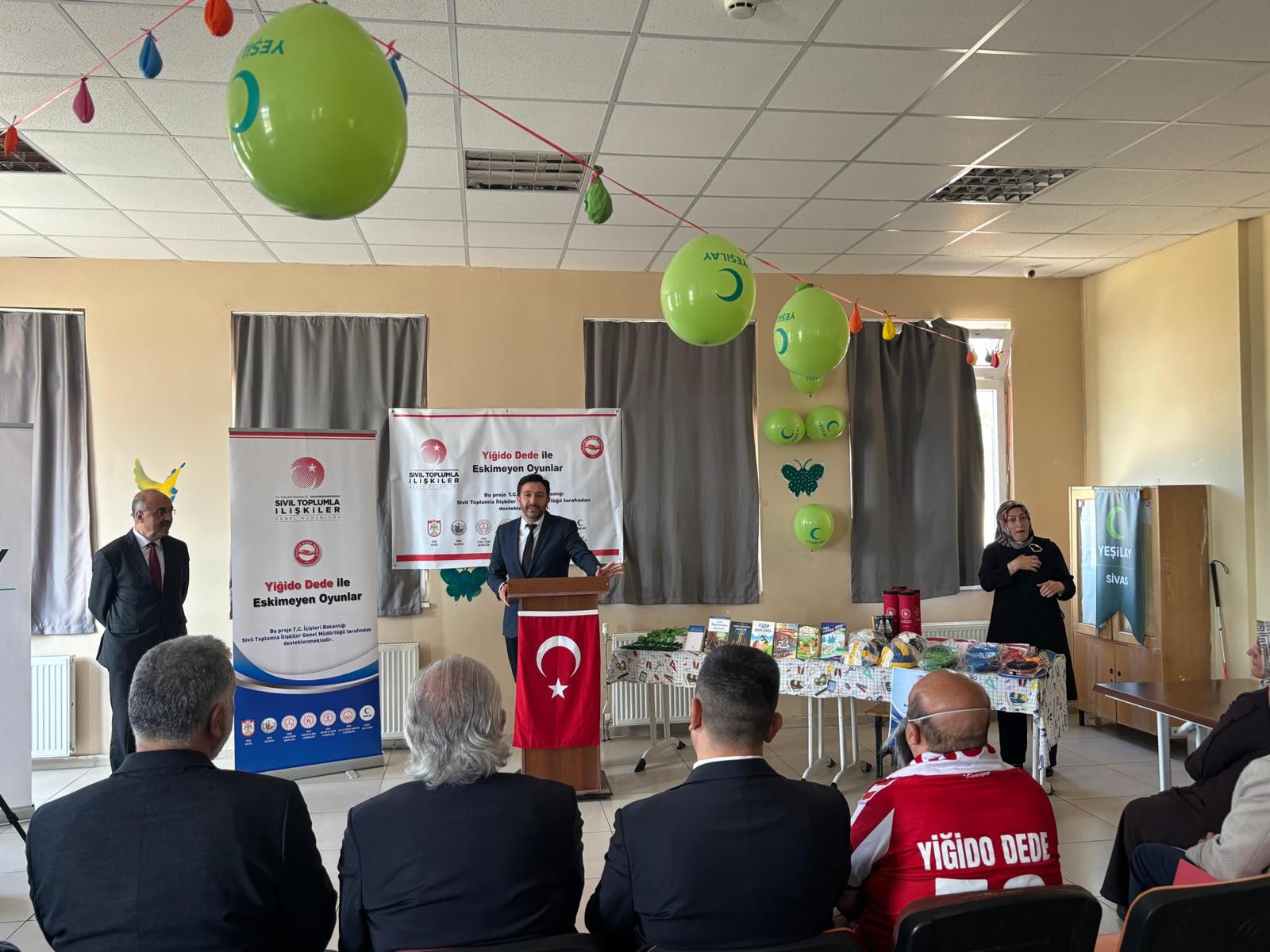 “Yiğido Dede ile Eskimeyen Oyunlar” Etkinliğinde Çocuklarımızla Bir Araya Geldik