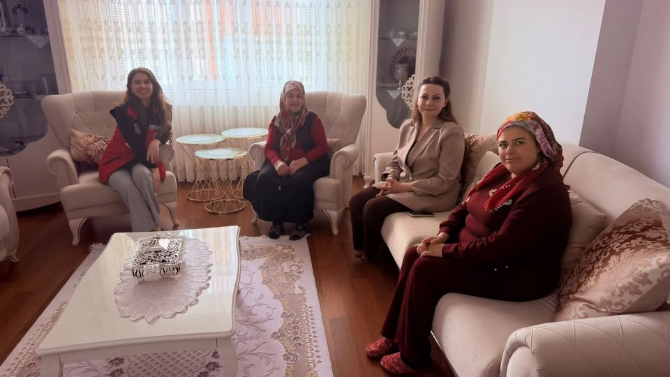 ŞEHİT EŞİMİZ DİLEK SAKIN’A ZİYARET