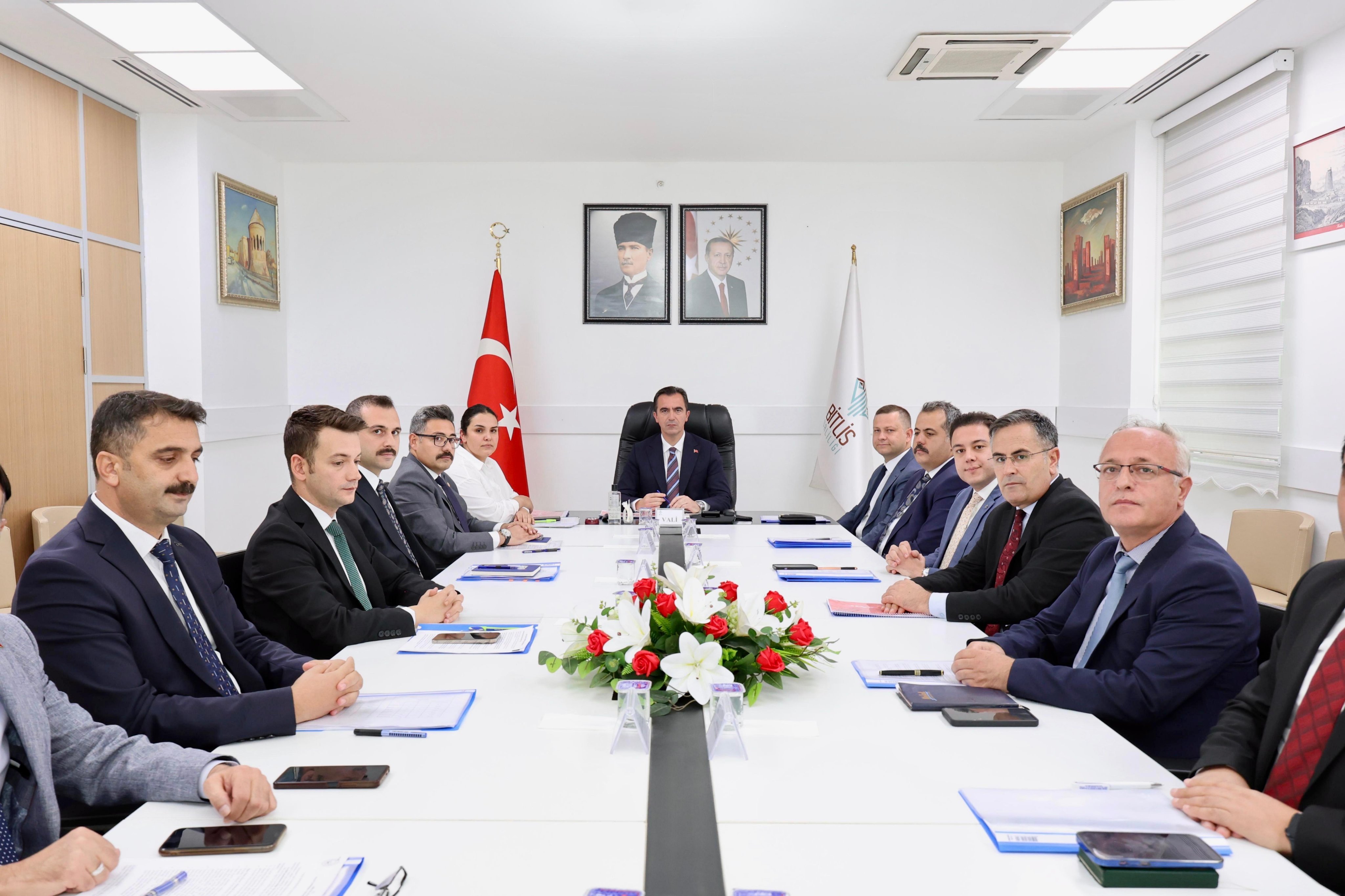 Bitlis İl Sosyal Yardımlar Koordinasyon Toplantısı Gerçekleştirildi