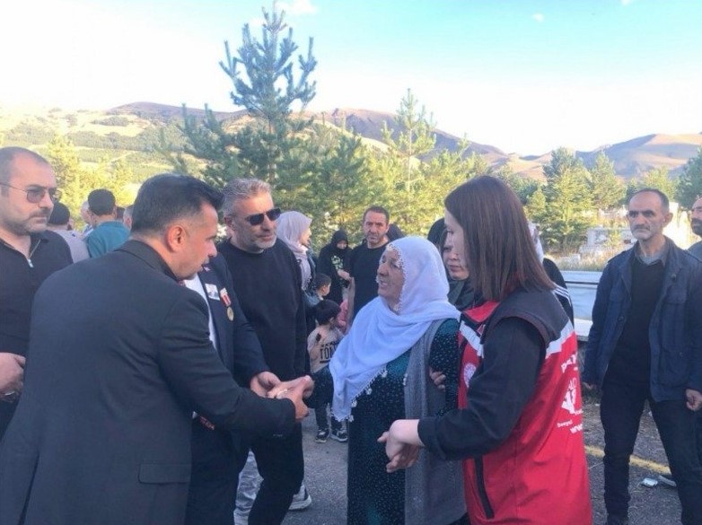 Gazi Murat Diler’in Cenaze Törenine Katılım Sağladık.
