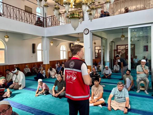 Aile ve Nüfus On Yılı vizyonu doğrultusunda, Boyabat Müftü Camii’nde cami cemaatine yönelik bilgilendirme faaliyeti gerçekleştirildi.