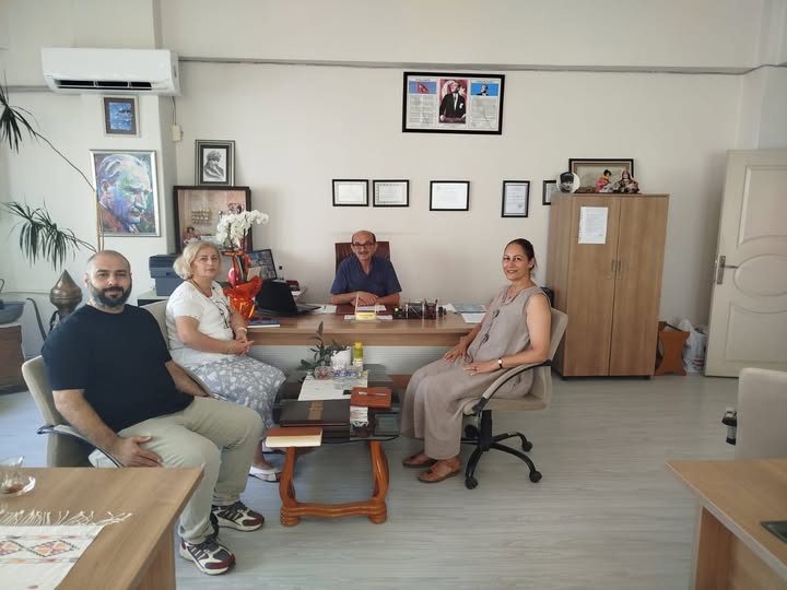 Halk Eğitim Müdürlüğüne verimli bir ziyaret gerçekleştirdik