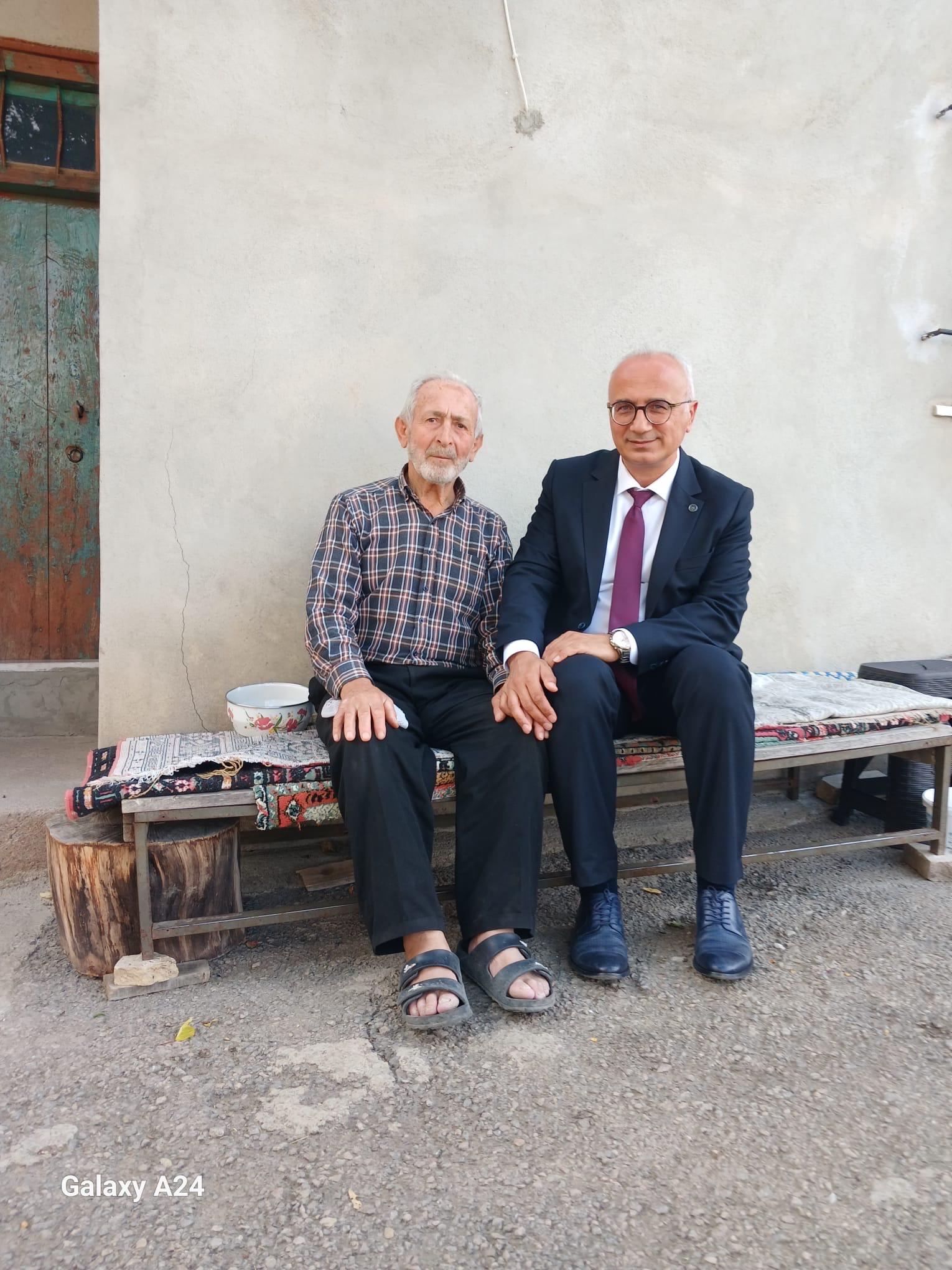 İl Müdürümüz Sayın Dr. Cengiz Maden, Kıymetli Gazimiz Recep Aslan’ı Hanesinde Ziyaret Etti
