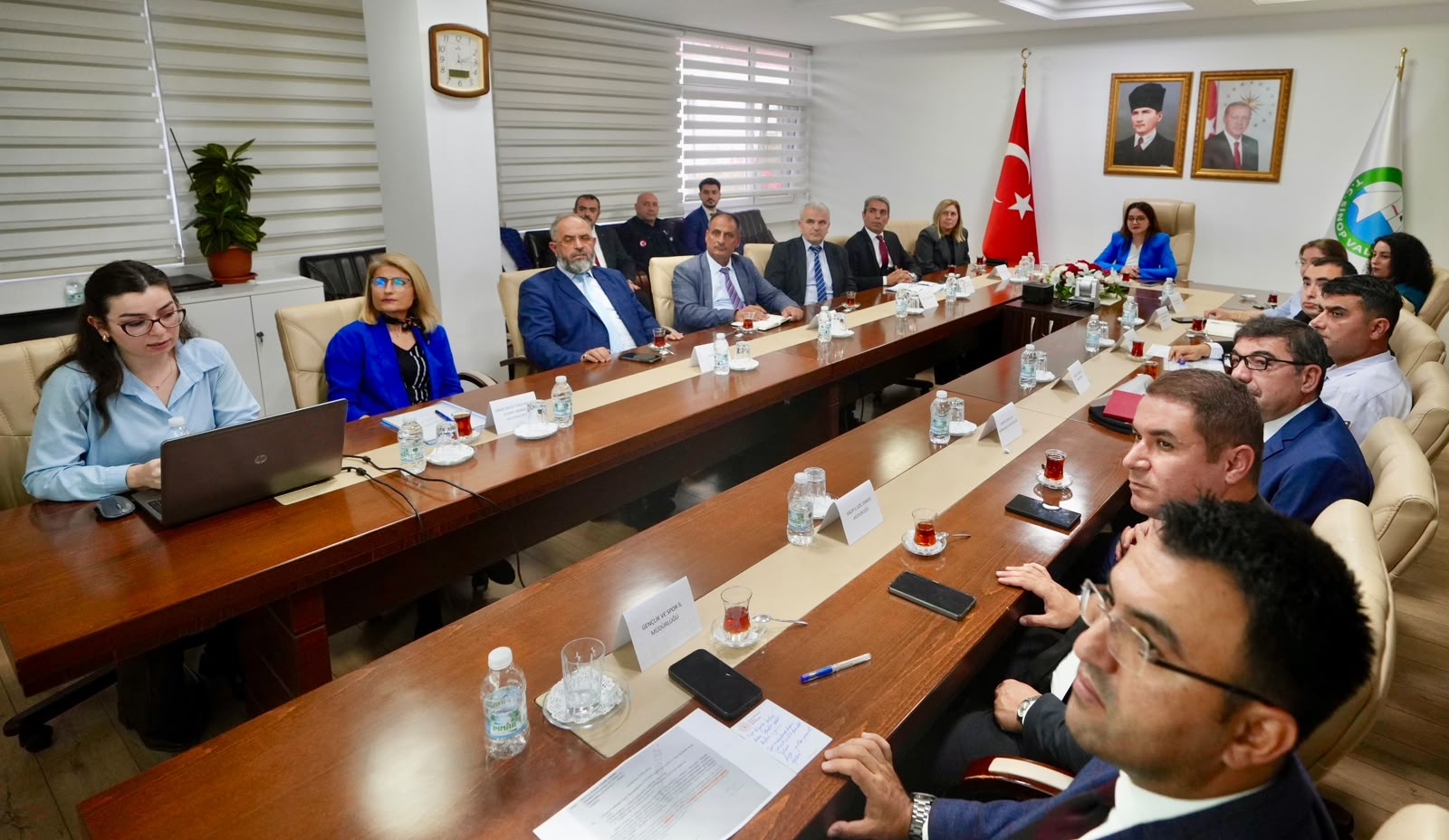 Kadına yönelik şiddetle mücadelede ortak akıl ve güçlü iş birliğiyle çalışmalarımızı sürdürüyoruz.
