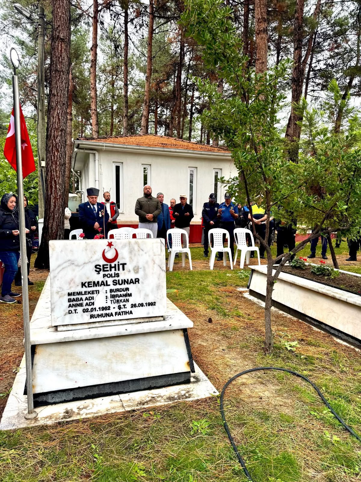 Aziz Şehitlerimiz İbrahim ÇELİKBAŞ ve Kemal SUNAR Sene-i Devriyesinde Dualarla Anıldı
