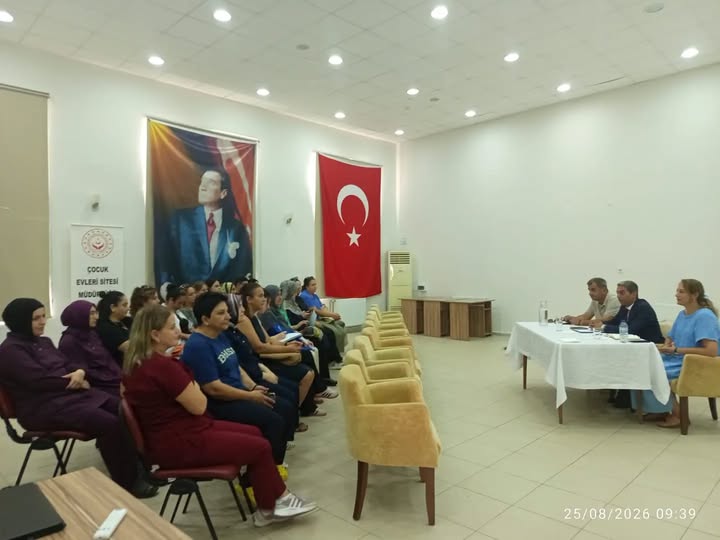 Çocuk Evleri Sitesinde Bilgilendirme Toplantısı gerçekleştirdi