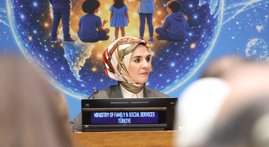 Aile ve Sosyal Hizmetler Bakanlığının BM panelinde çocuklar için güvenli dijital sistemler talep edildi