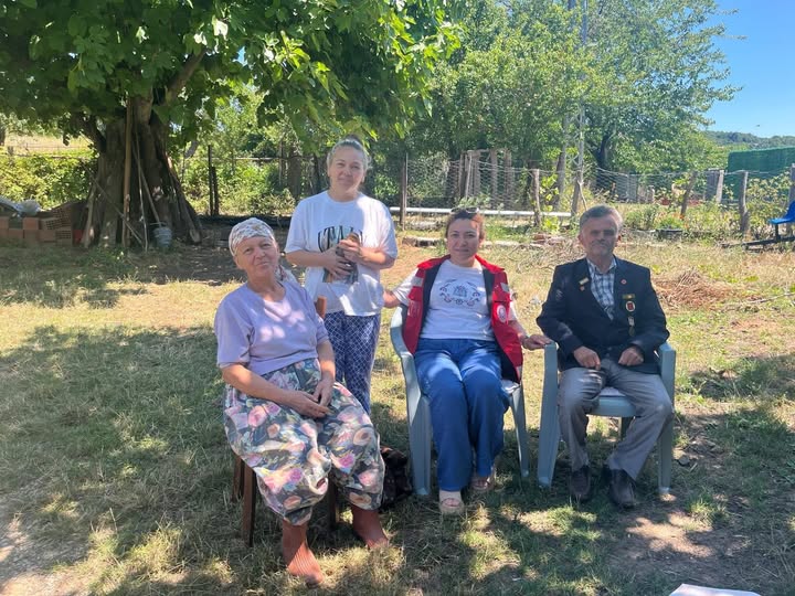 Kıbrıs Gazimiz Sayın Bedri Gümüş’ü Erfelek ilçemiz Hasandere Köyü’ndeki hanesinde ziyaret ettik
