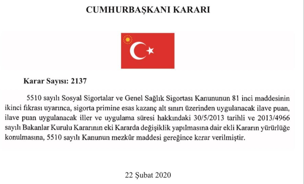 Bakan Selçuk: “51 İl ve 2 İlçemizde İlave 6 Puanlık SGK Teşvikimizin Süresini 1 Yıl Daha Uzattık”