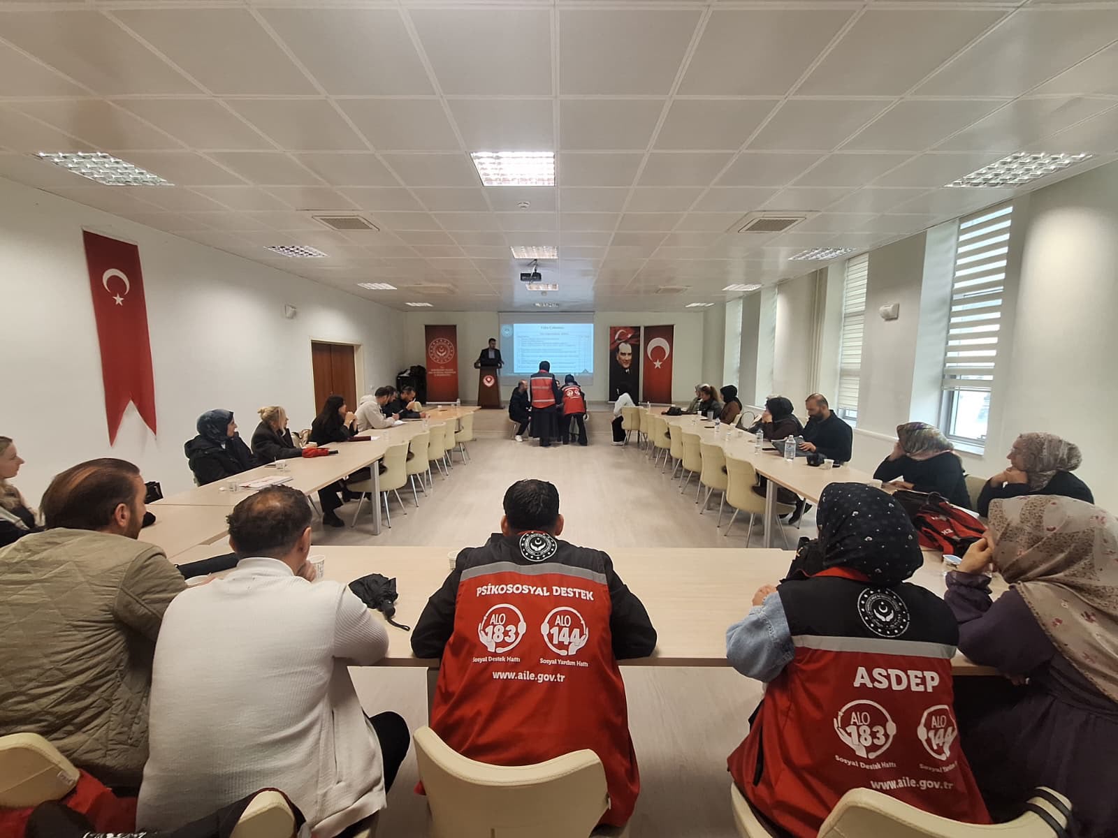 Şehit Yakınları ve Gaziler Genel Müdürlüğü Tarafından “Psikolojik İlk Yardım, Kayıp ve Yas Eğitimi” Düzenlendi