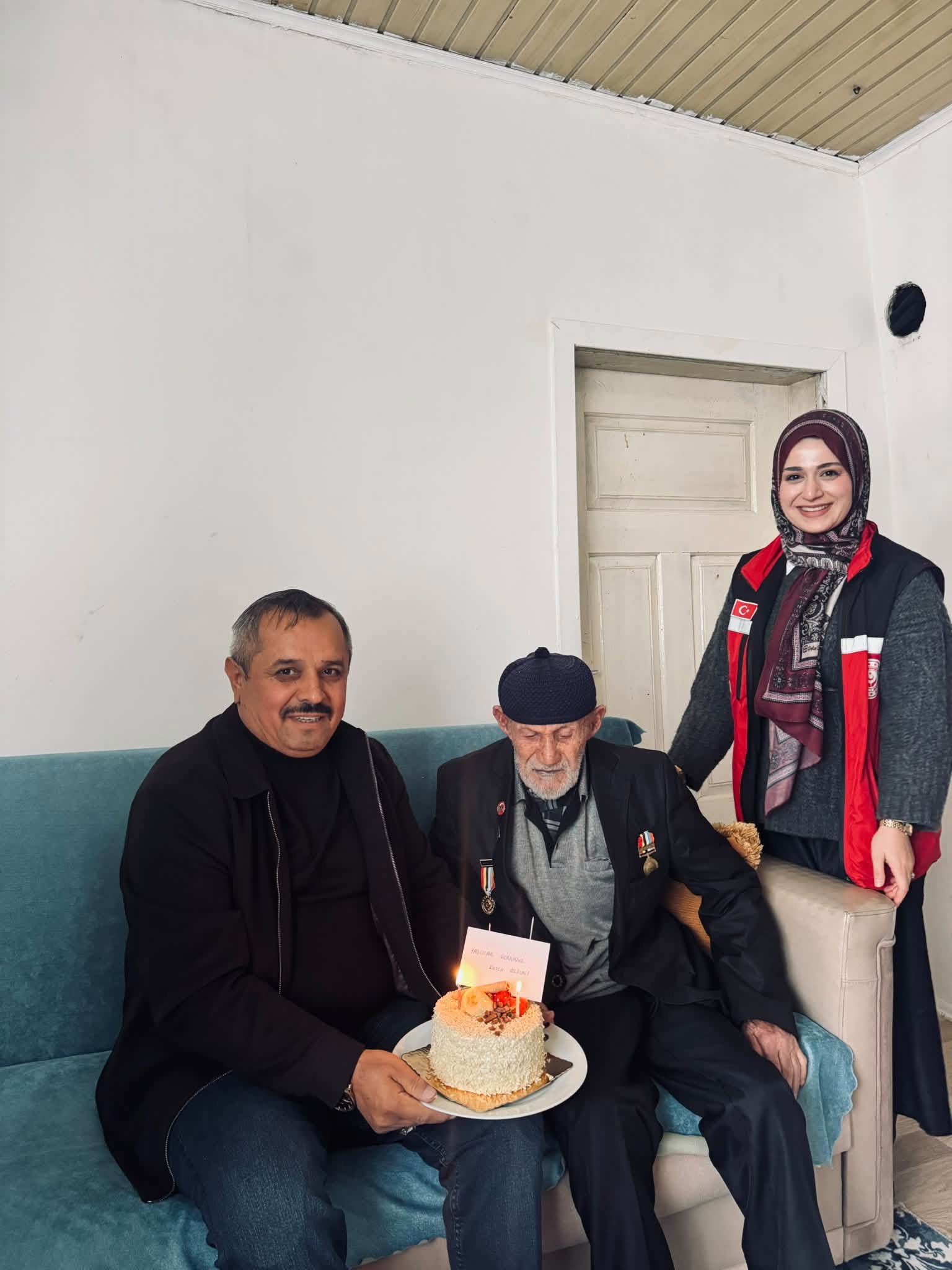 Kore Gazimiz Sayın Şevki Kanak ziyaret edildi.