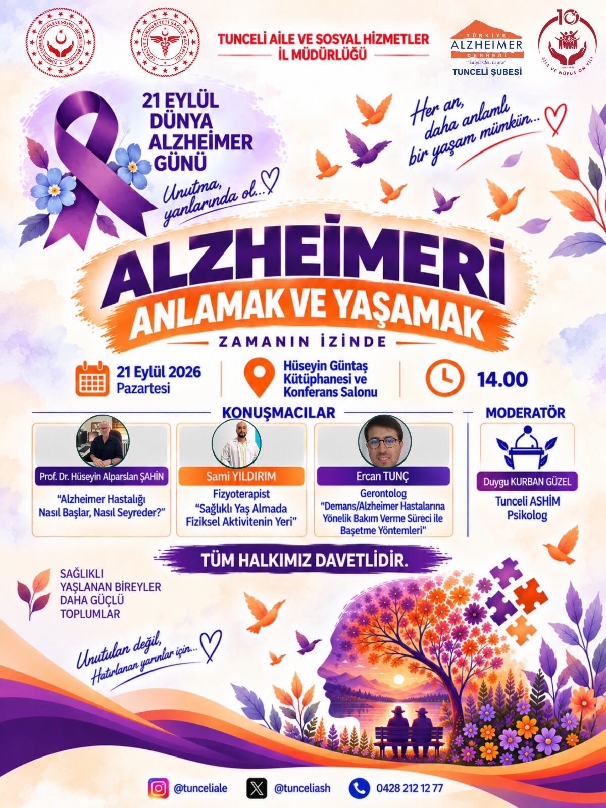 21 Eylül Dünya Alzheimer Günü