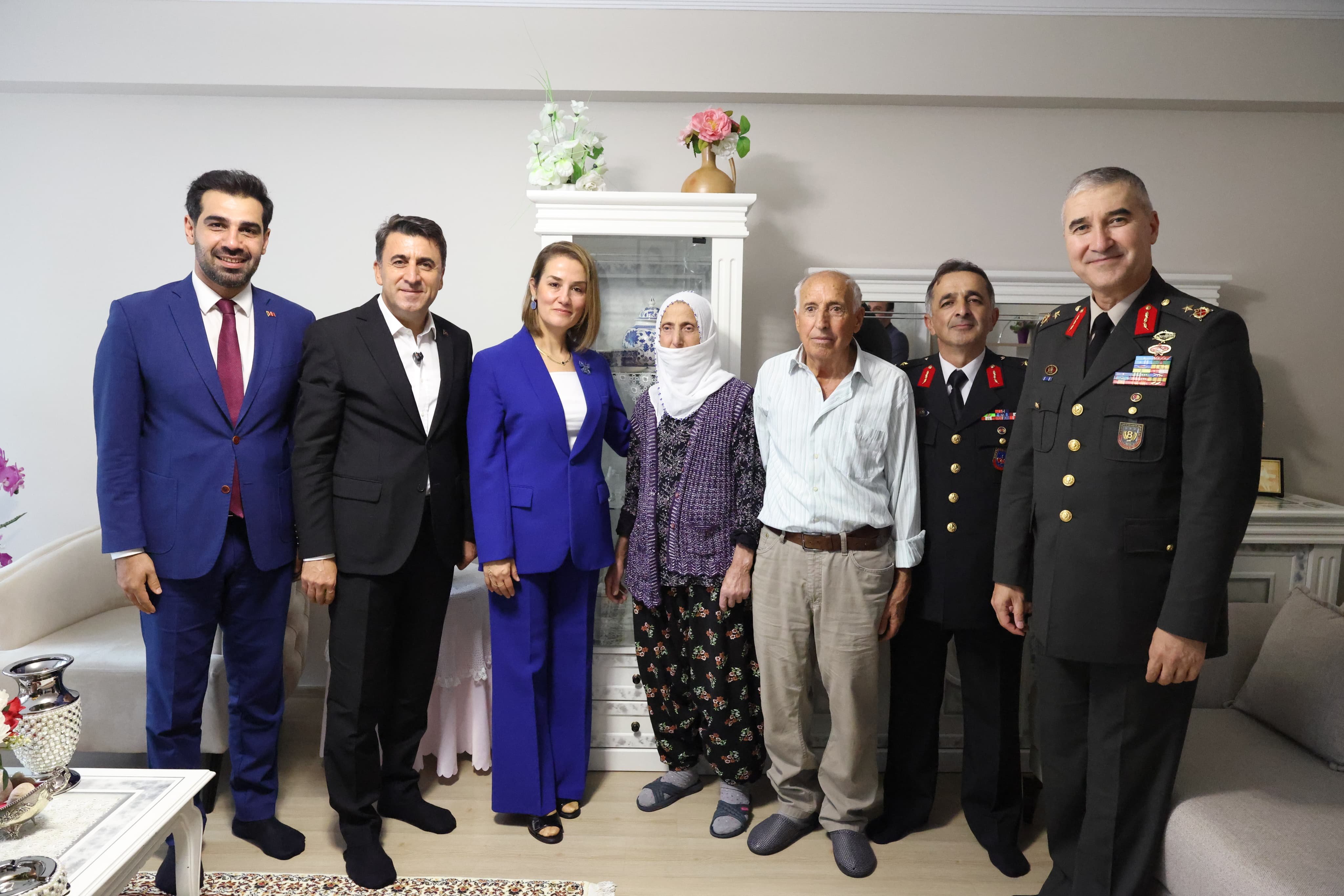 19 Eylül Gaziler Günü Vesilesiyle Kıbrıs Gazimiz Ziyaret Edildi