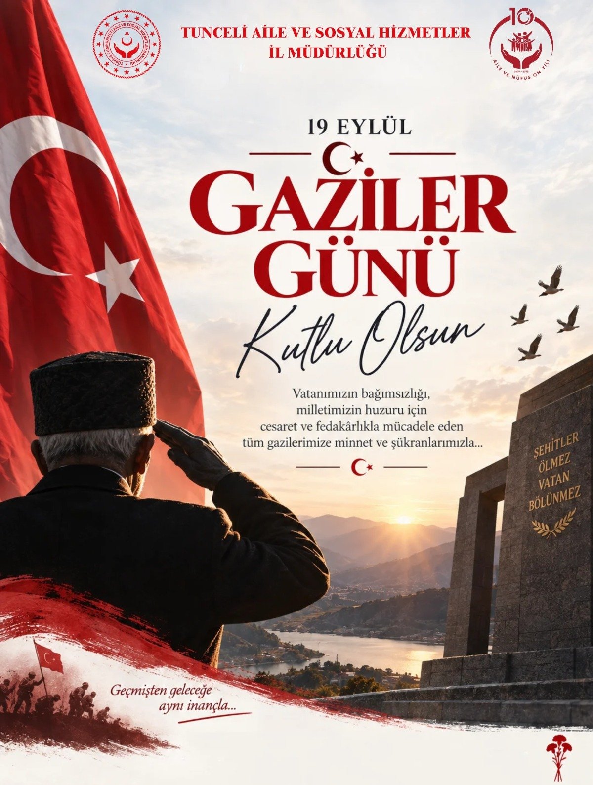 19 Eylül Gaziler Günü Kutlu Olsun