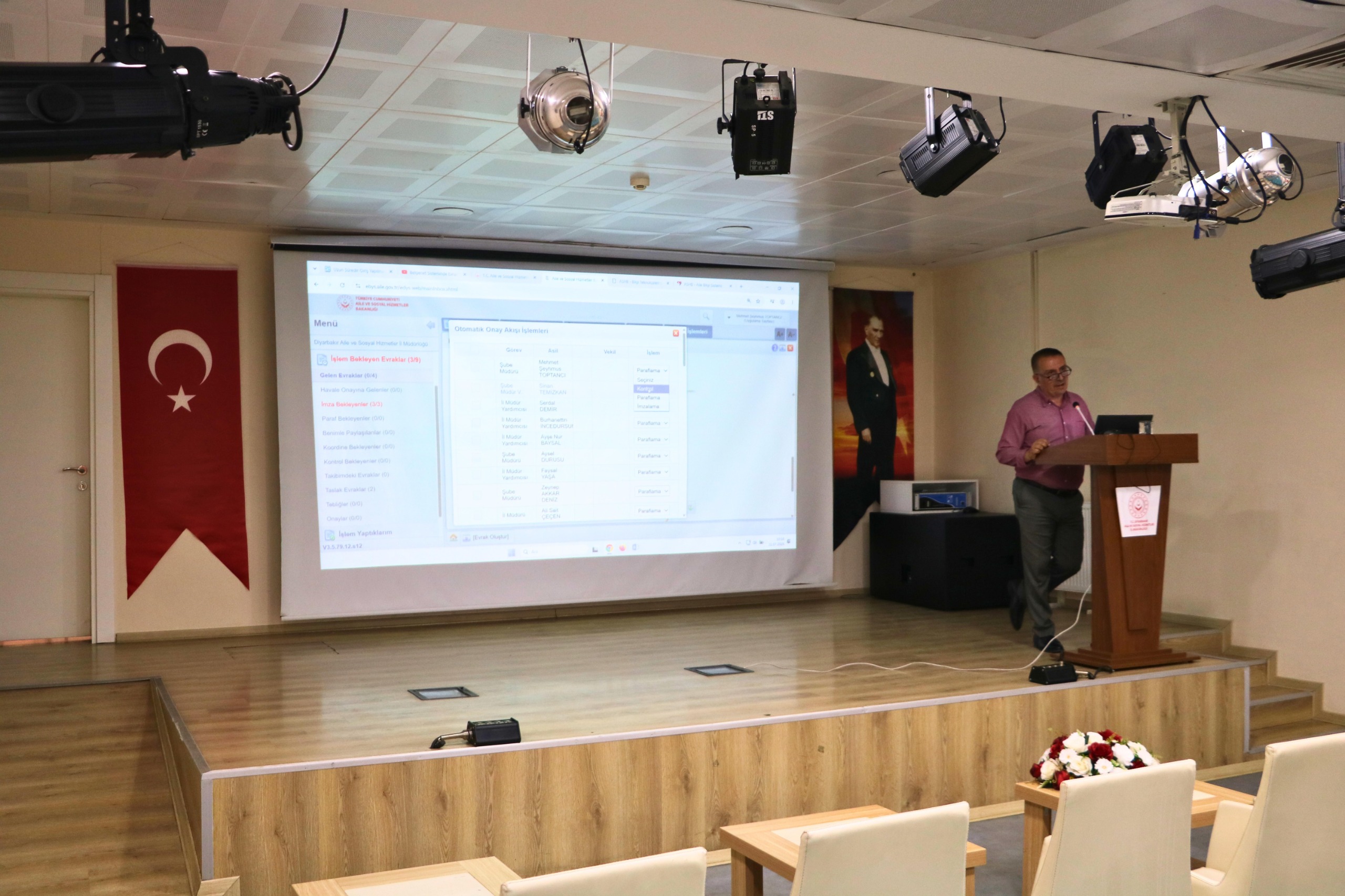 Belgenet Kullanımı Konulu Hizmet İçi Eğitim