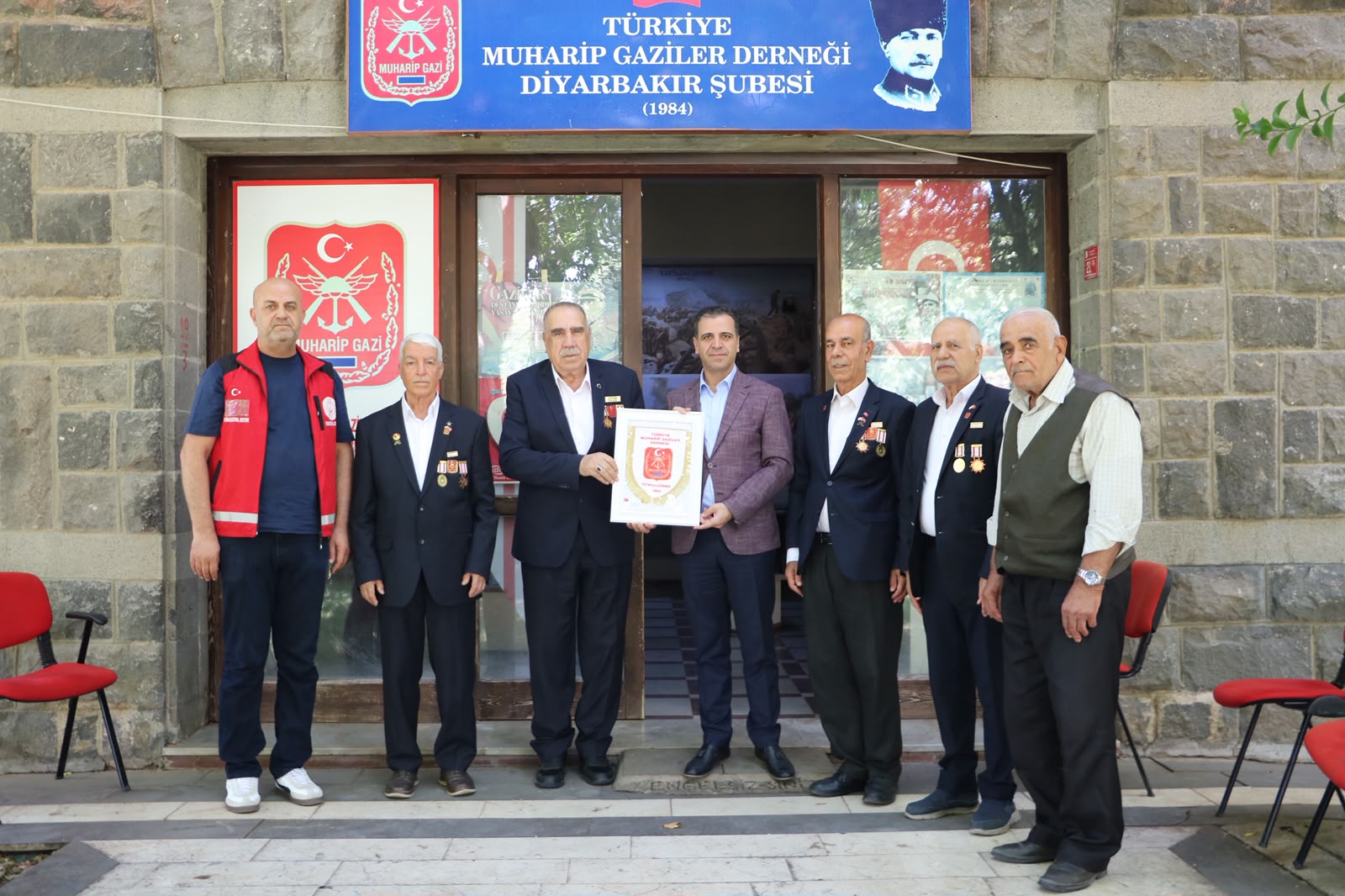 İl Müdürümüzden Türkiye Muharip Gaziler Derneğine Ziyaret