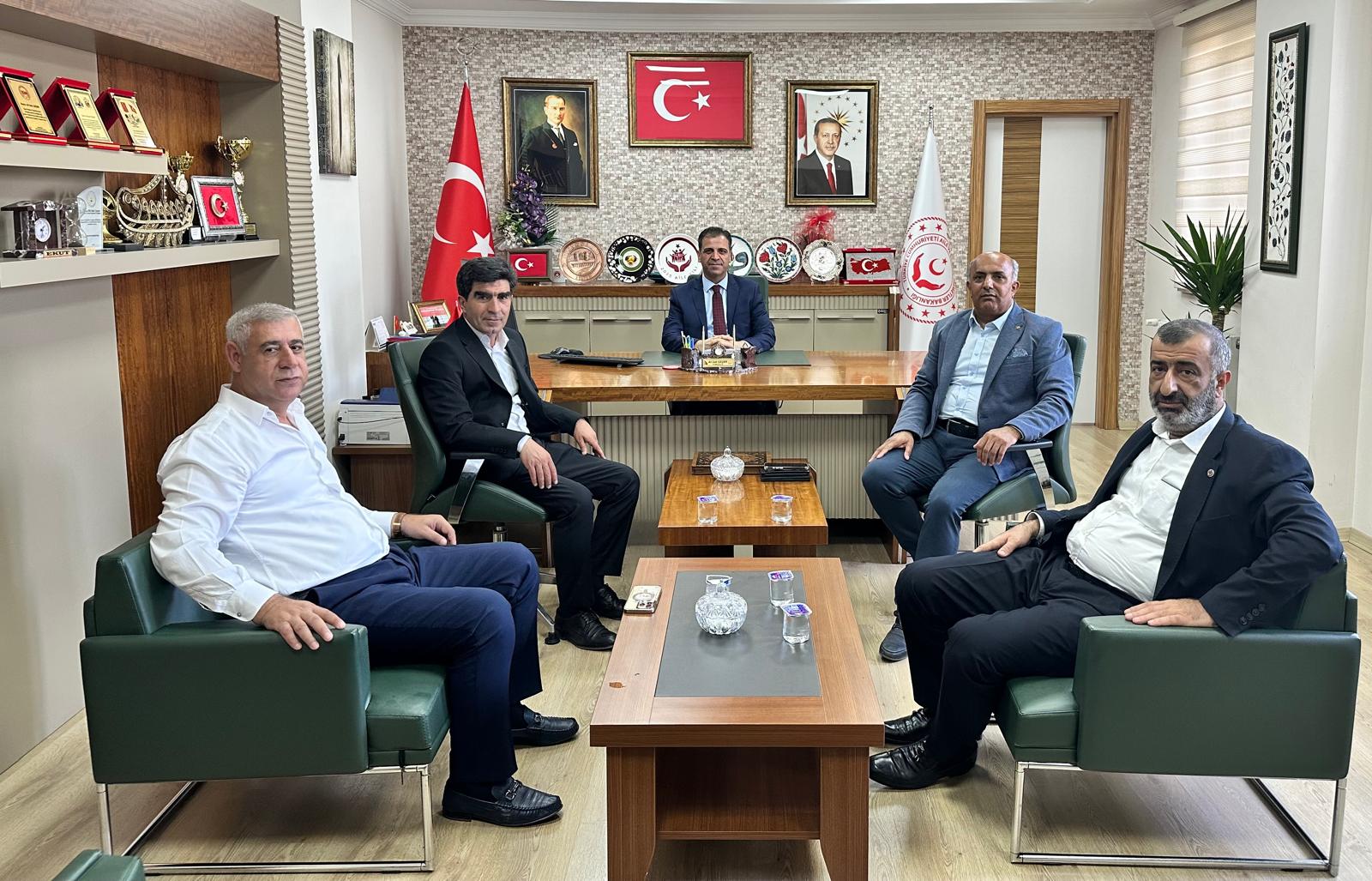 STK Temsilcilerinden İl Müdürümüze Ziyaret