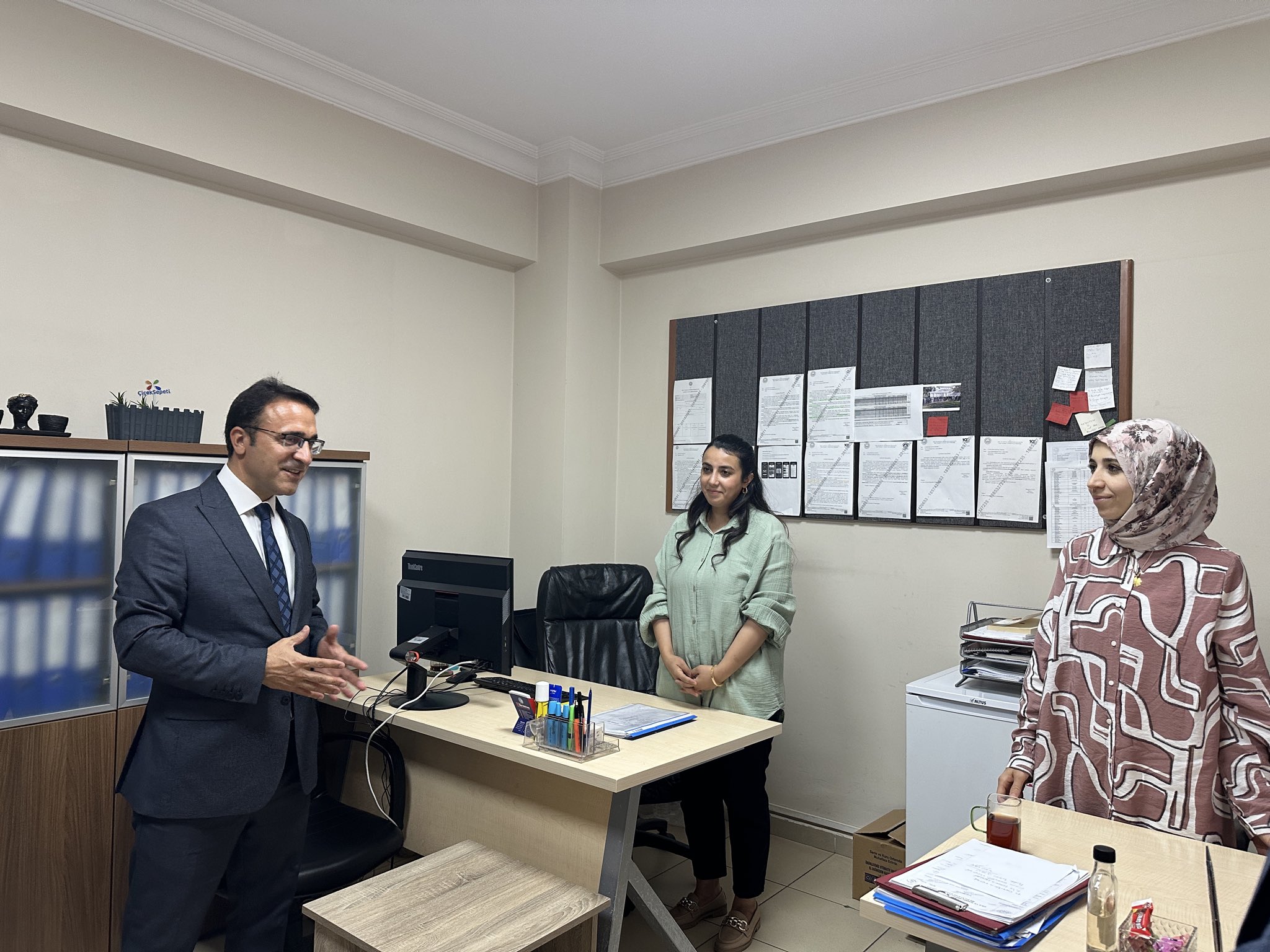 İl Müdürümüz Çalışma Arkadaşlarımızla Bir Araya Geldi