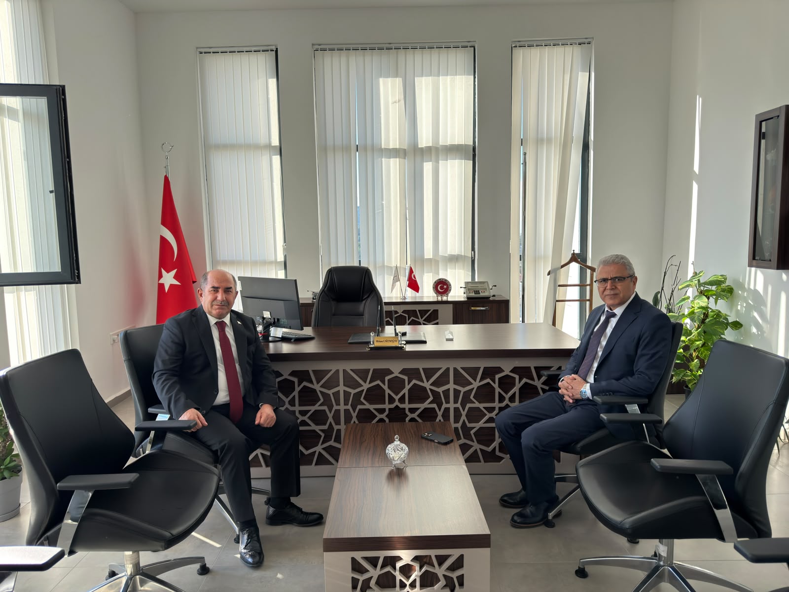 İl Müdürümüz Galip Sökmen, Kumluca Sosyal Hizmet Merkezi Müdürlüğümüzü Ziyaret Etti
