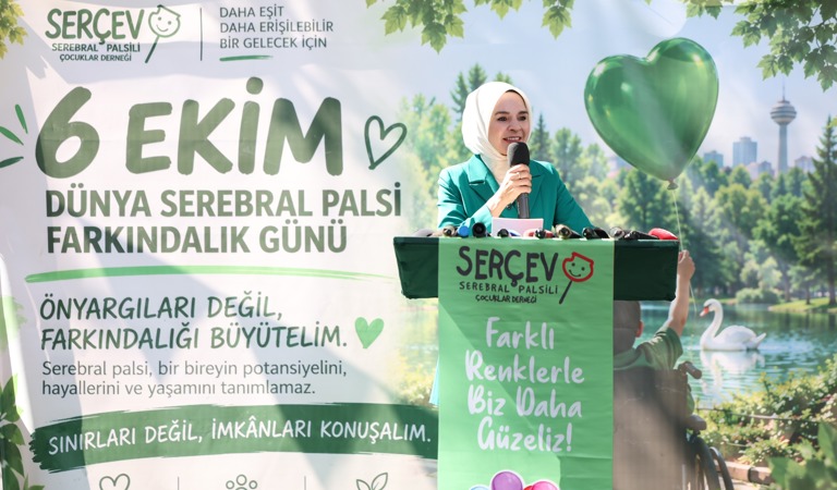 Aile ve Sosyal Hizmetler Bakanımız Göktaş, "6 Ekim Dünya Serebral Palsi Farkındalık Günü" etkinliğinde konuştu