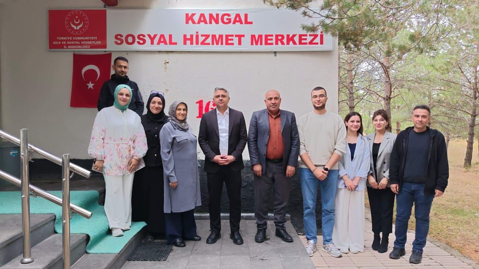 İl Müdürümüz Özgür Kırmızıtaş, Kangal Sosyal Hizmet Merkezi Müdürlüğümüzü Ziyaret Etti