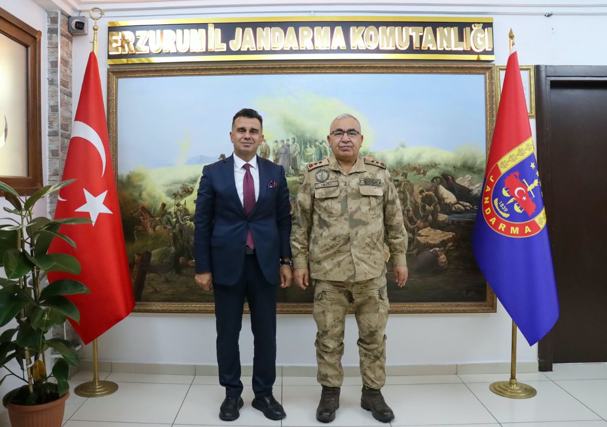 İl Jandarma Komutanımız Tümgeneral Cengiz Yıldız’ı Ziyaret Ettik