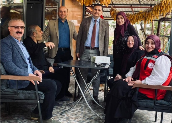 Fatih Kıranda Ve Annesi Suzan Gönül Kıranda Hanelerinde Ziyaret Edildi.