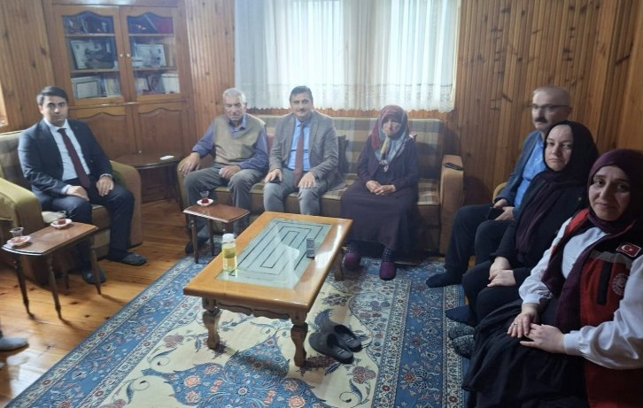 Şehidimiz Orhan Sancar’ın Babası Tevfik Sancar Ve Annesi Hatice Sancar Ziyaret Edildi.