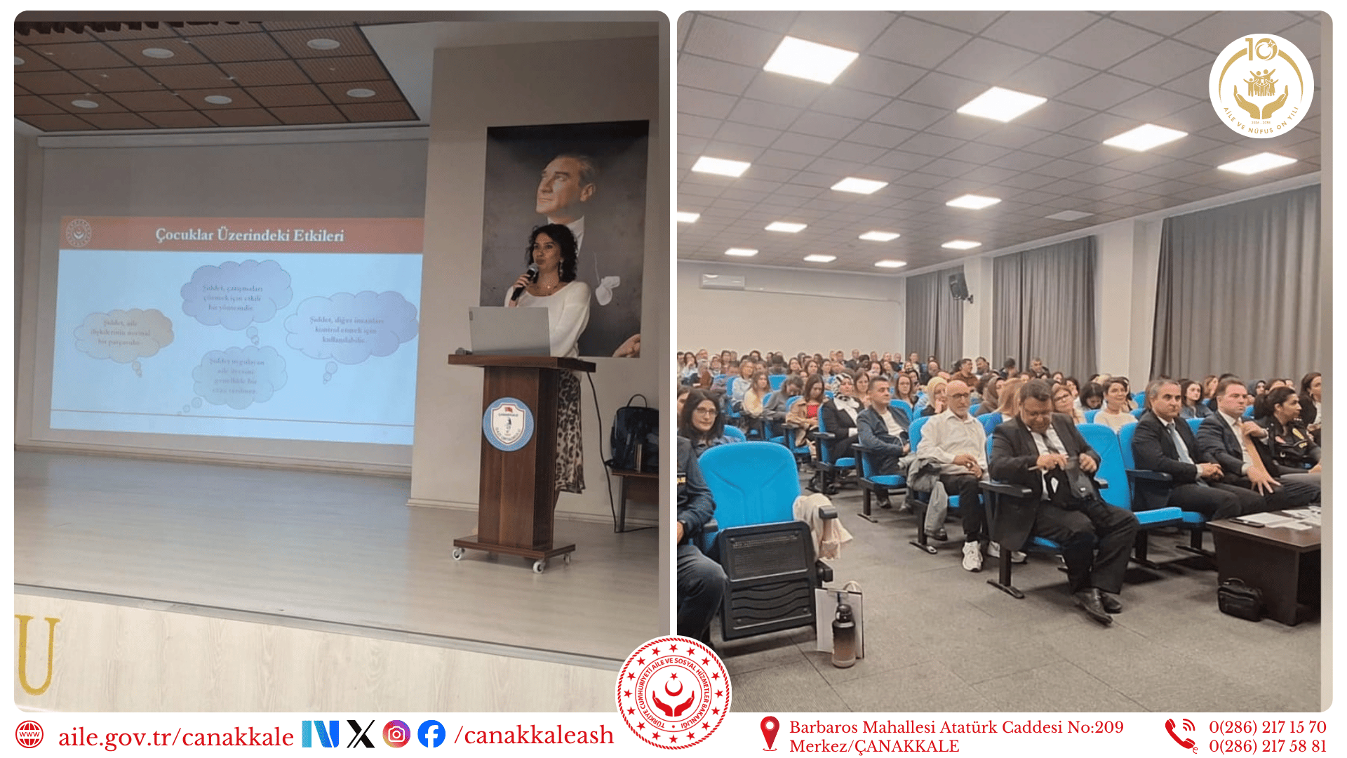 🎓 Rehber Öğretmenlere Yönelik Kadına Yönelik Şiddetle Mücadele Semineri