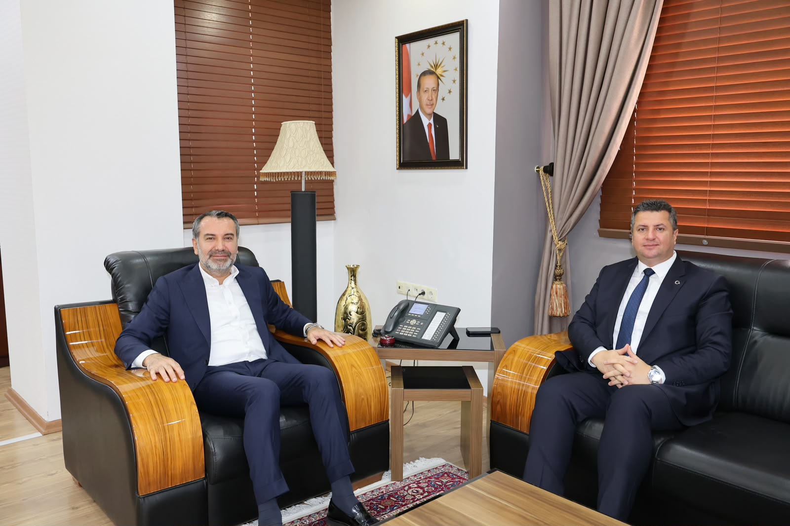 İl Müdürümüz Sayın Serdar DEMİRCİ, Elazığ Belediye Başkanı Sayın Şahin ŞERİFOĞULLARI' nı Ziyaret Etti