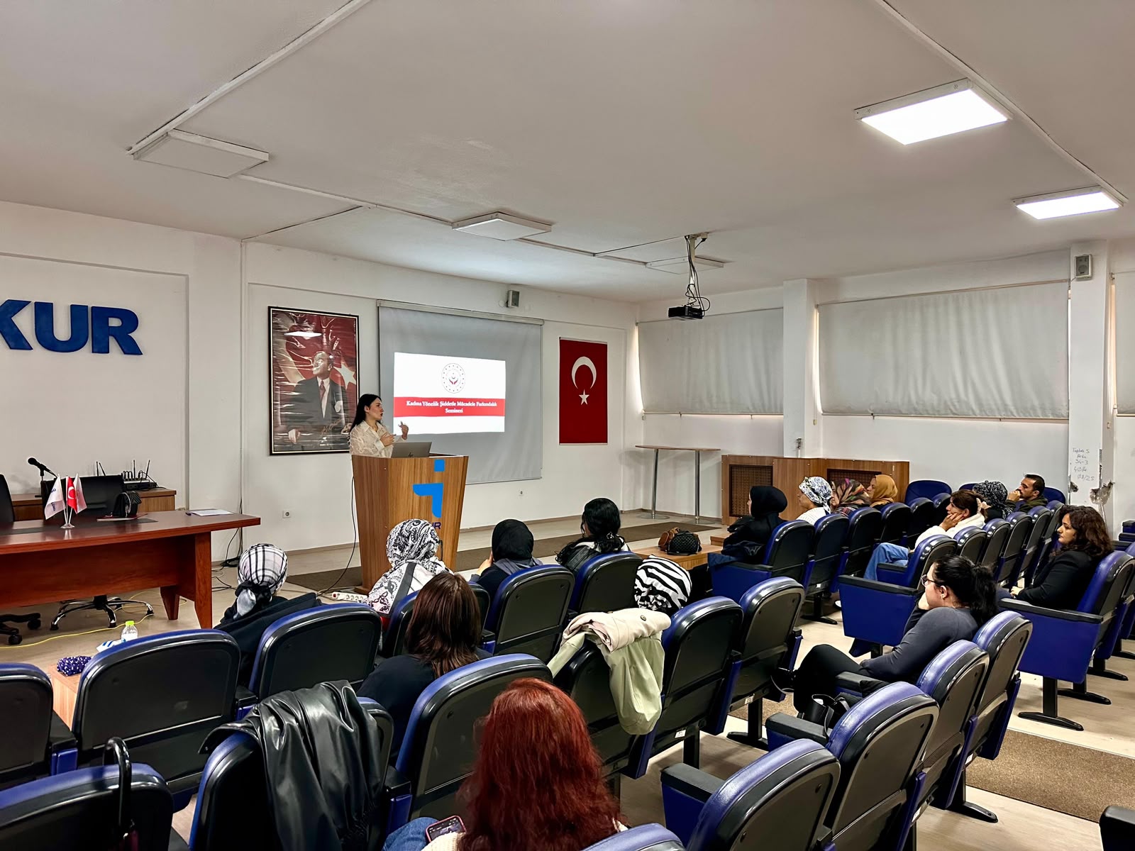 ŞÖNİM Hizmetleri konusunda bilgilendirmeler yapılmıştır.