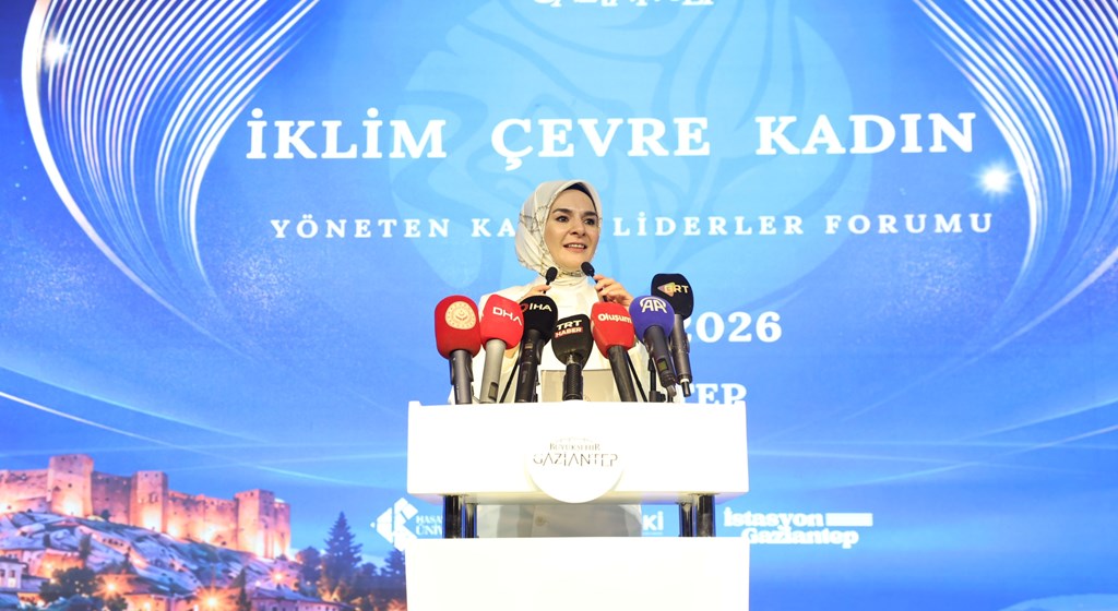 Bakanımız Mahinur Özdemir Göktaş İklim, Çevre, Kadın 2030 Yöneten Kadın Liderler Forumu"nda Konuştu