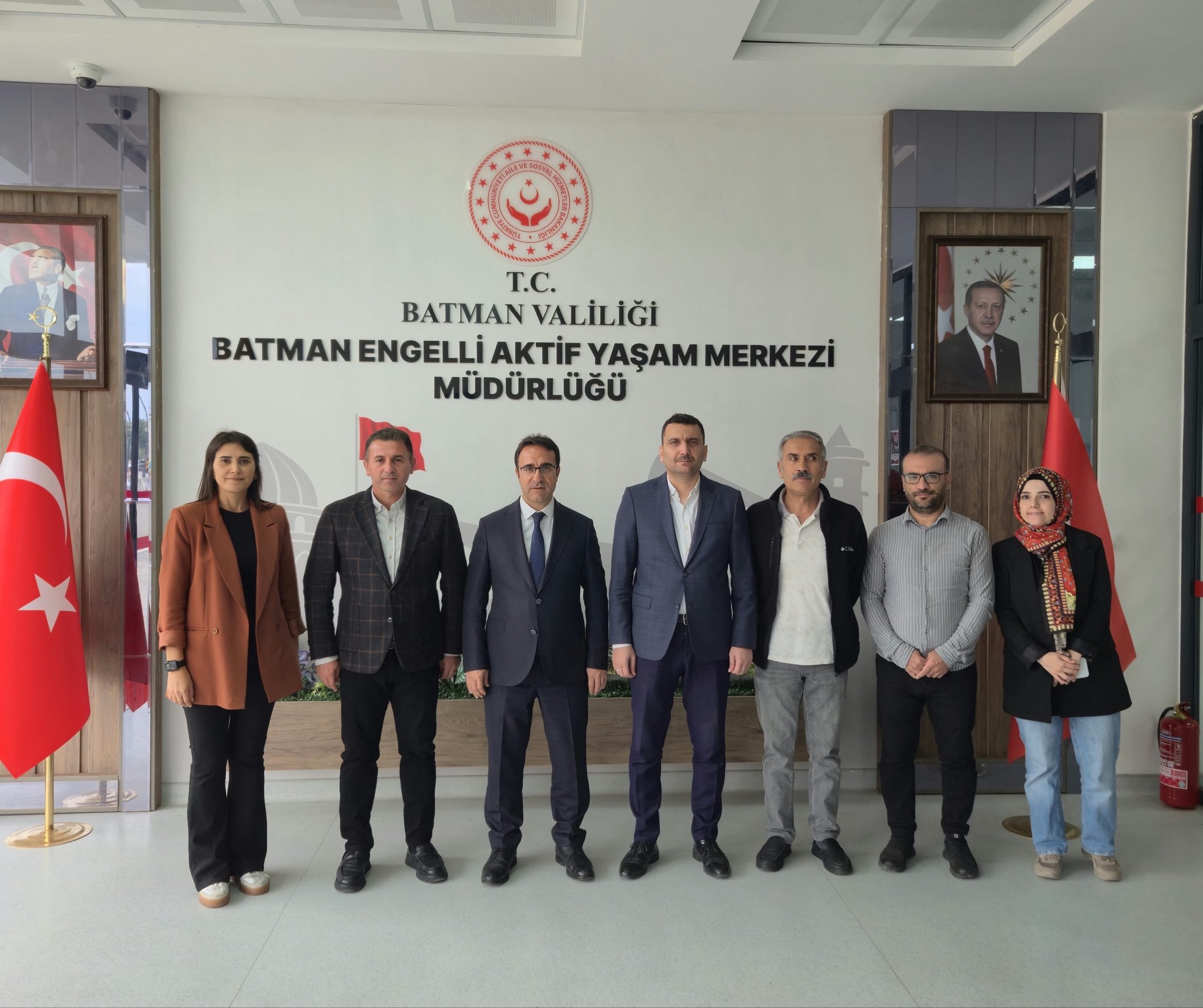 Engelli Aktif Yaşam Merkezi Personeliyle İş ve İşlemler Değerlendirildi
