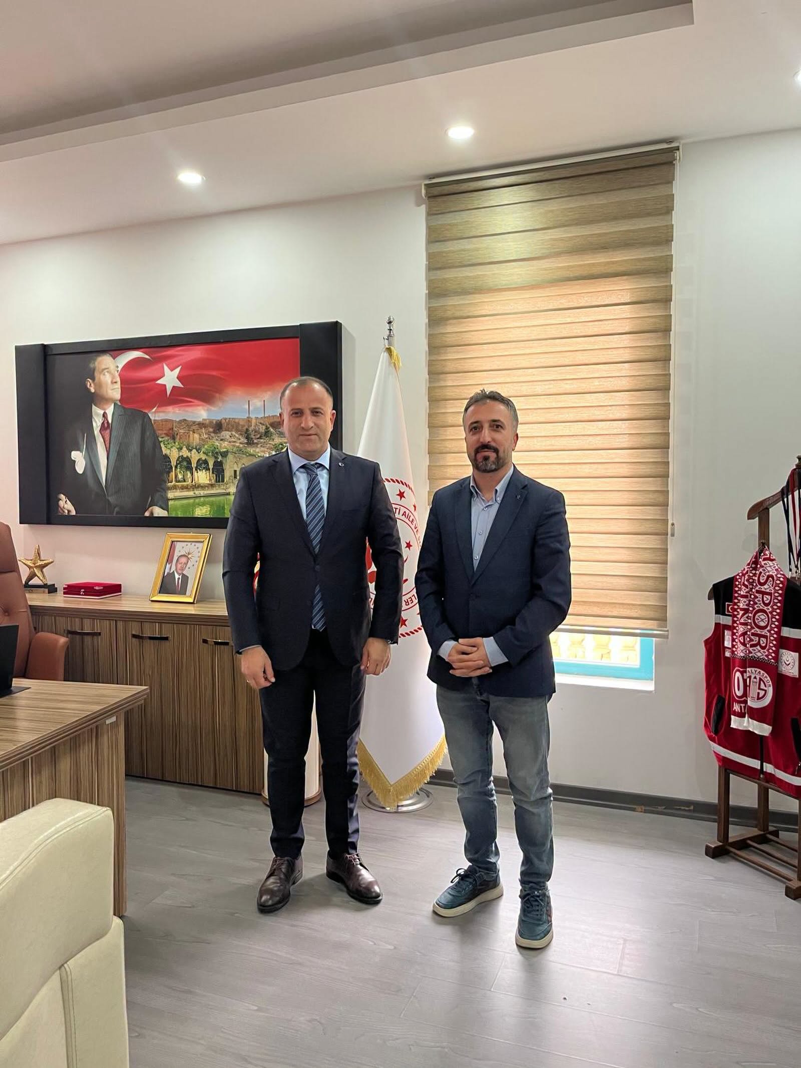 Viranşehir Sosyal Hizmet Merkezi Müdürümüzden Veda Ziyareti …