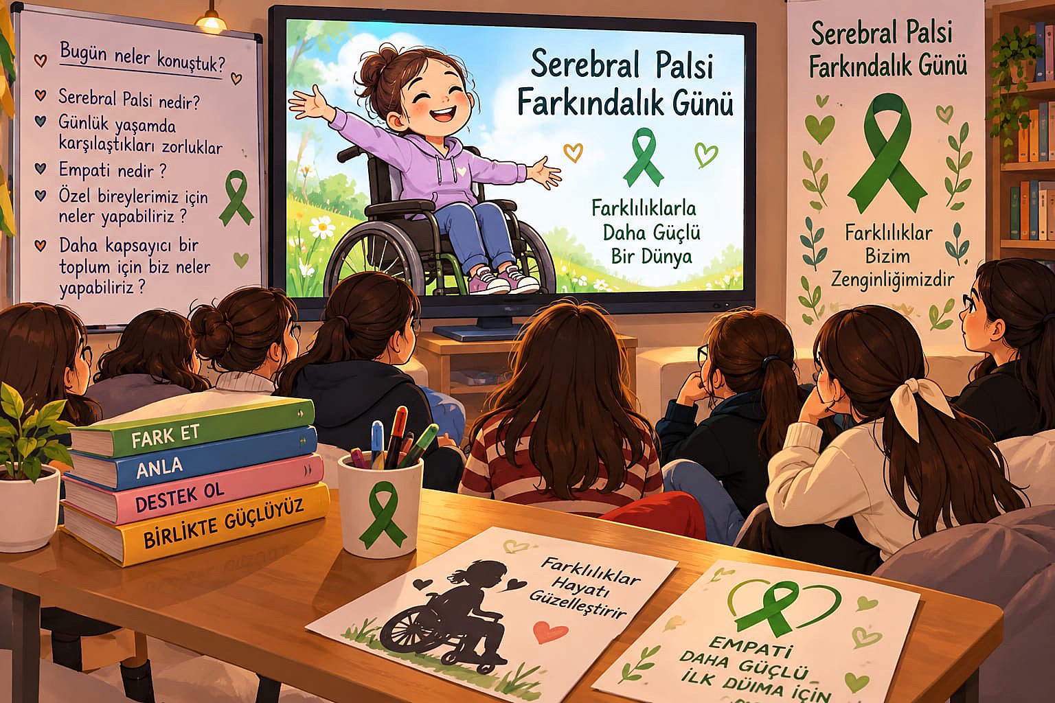 Turhal Çocuk Evleri Sitesinde "Serebral Palsi Farkındalık Günü" Etkinliği Düzenlendi