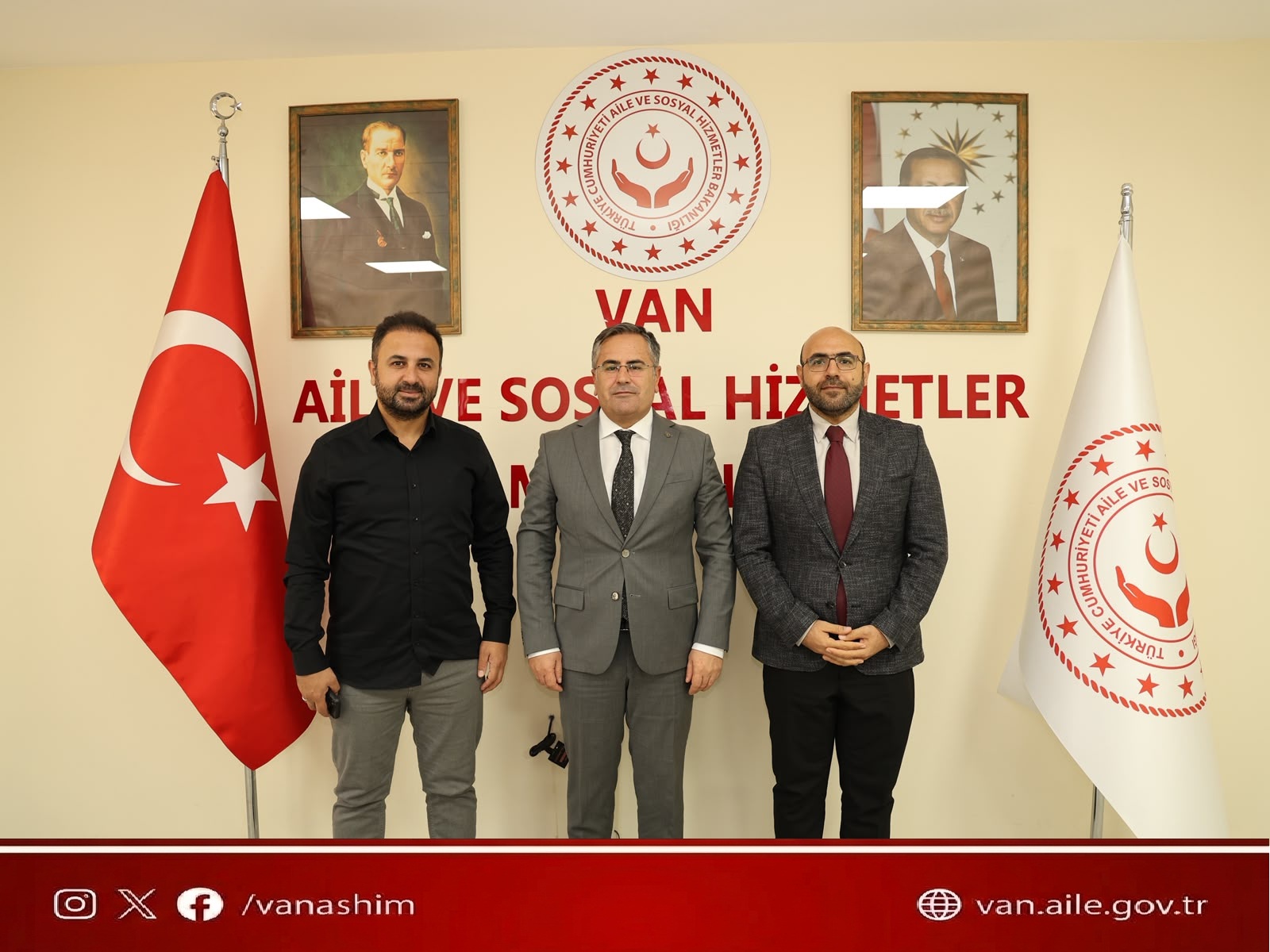 Anadolu Ajansı Van Bölge Müdürlüğü’nden İl Müdürümüz Sn. Vefa Akdoğan'ı Ziyaret