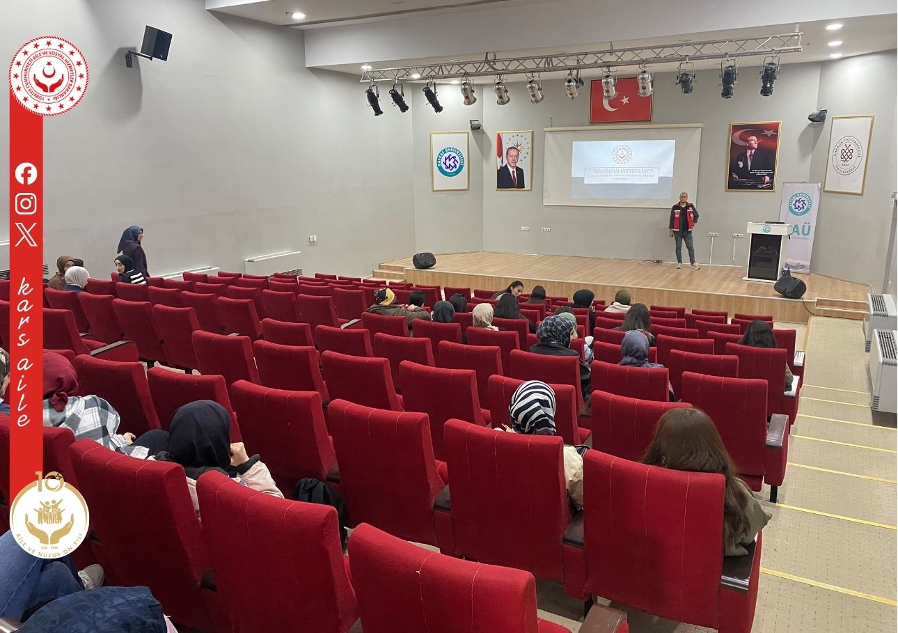 📍 Üniversite Öğrencilerine Yönelik “Saygılı Yaşam ve Güvenli İlişkiler” Eğitimi