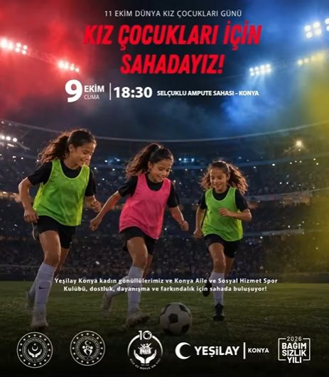 Kız Çocuklarımız İçin Sahadayız