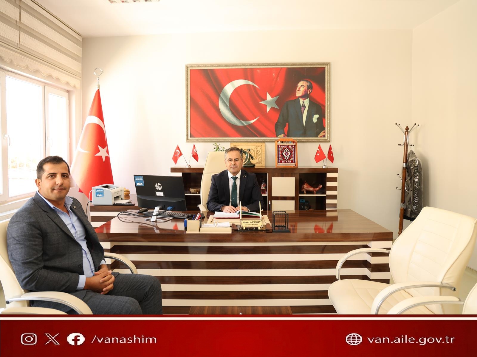 İl Müdürümüz Sn. Vefa Akdoğan, Gündüz Bakım Rehabilitasyon ve Aile Danışma Merkezi Müdürlüğünü Ziyaret Etti
