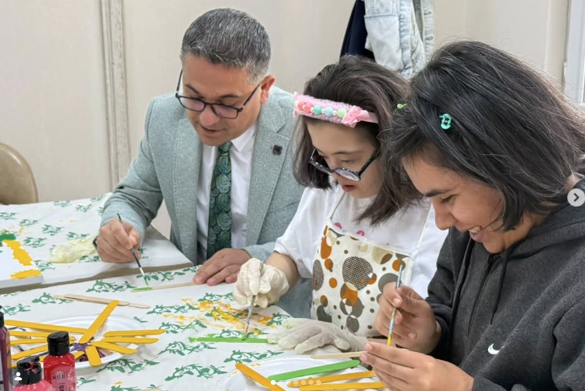İl Müdürümüz Adem YÜCEL, Özel Gereksinimli Bireylerimizle Bir Araya Geldi