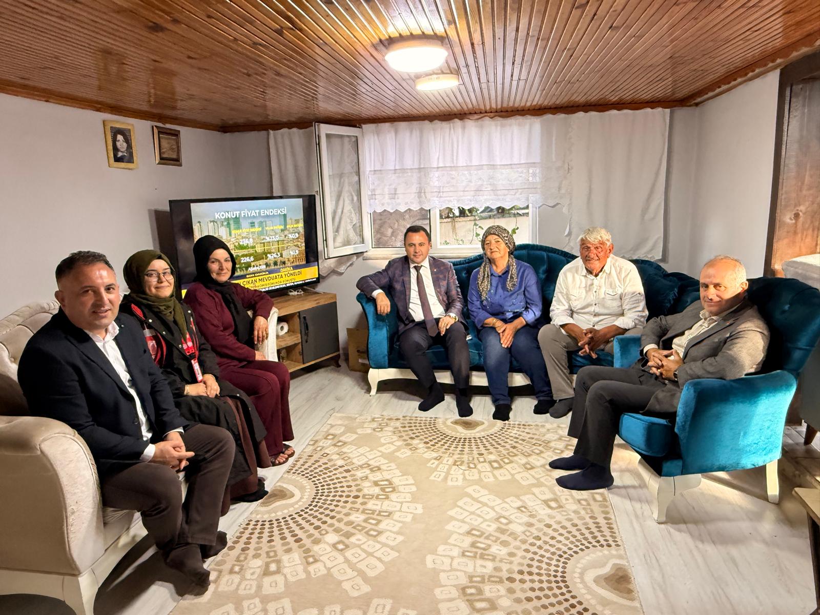 Kıbrıs Gazimiz Tacettin Topaloğlu Ziyaret Edildi.